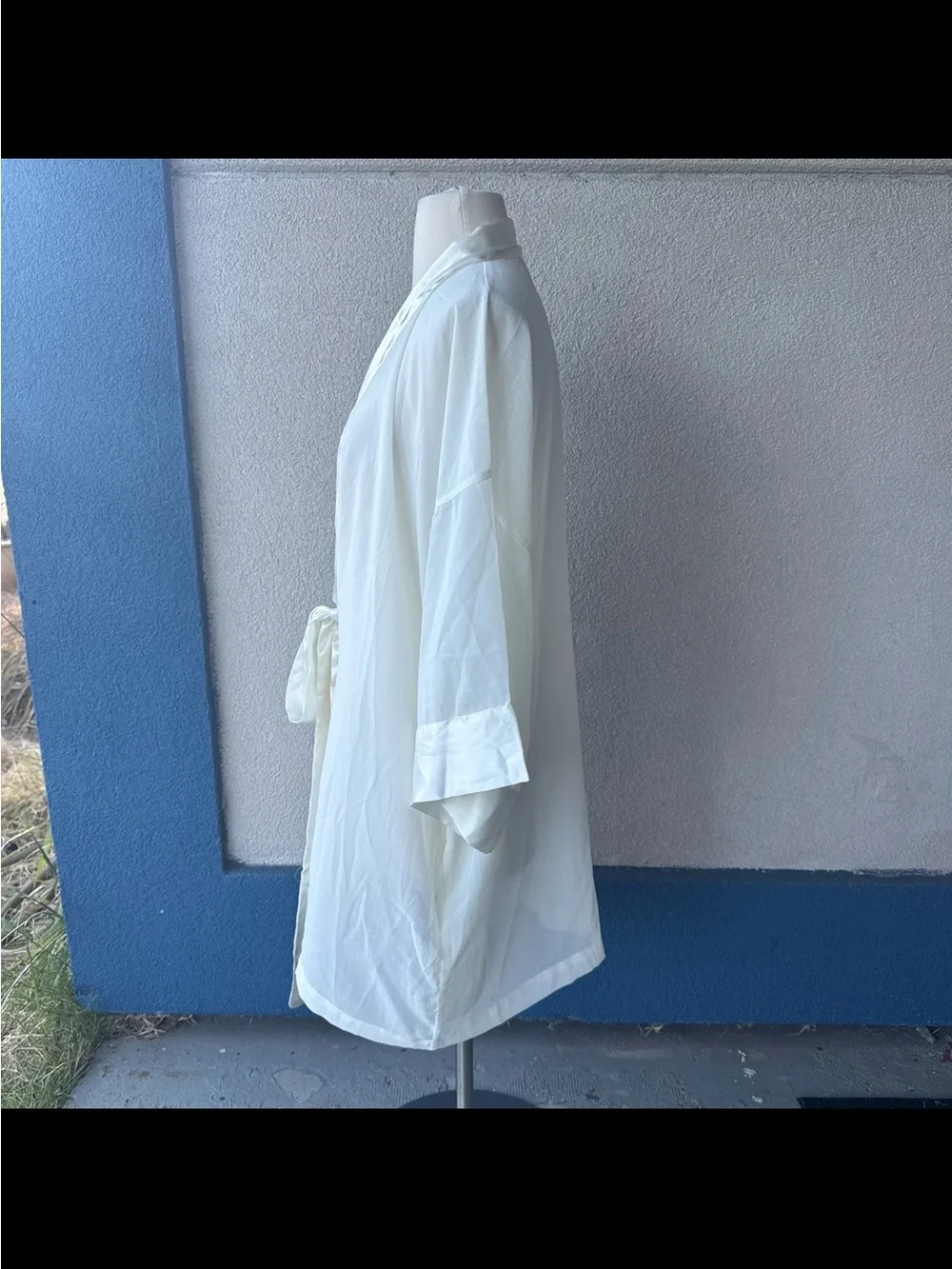 Vintage Gold Label Victoria’s Secret White Sheer Robe
